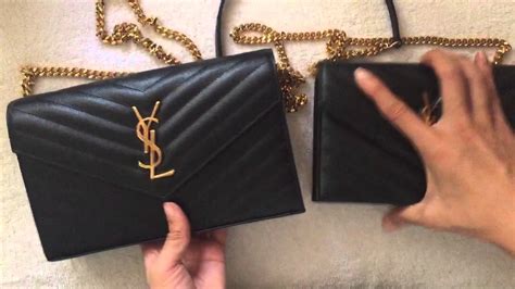 small woc ysl|YSL Saint Laurent WOC Comparison .